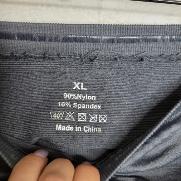 Unbranded Gray Stretchy Bandeau Bra Top - Picture 2 of 3